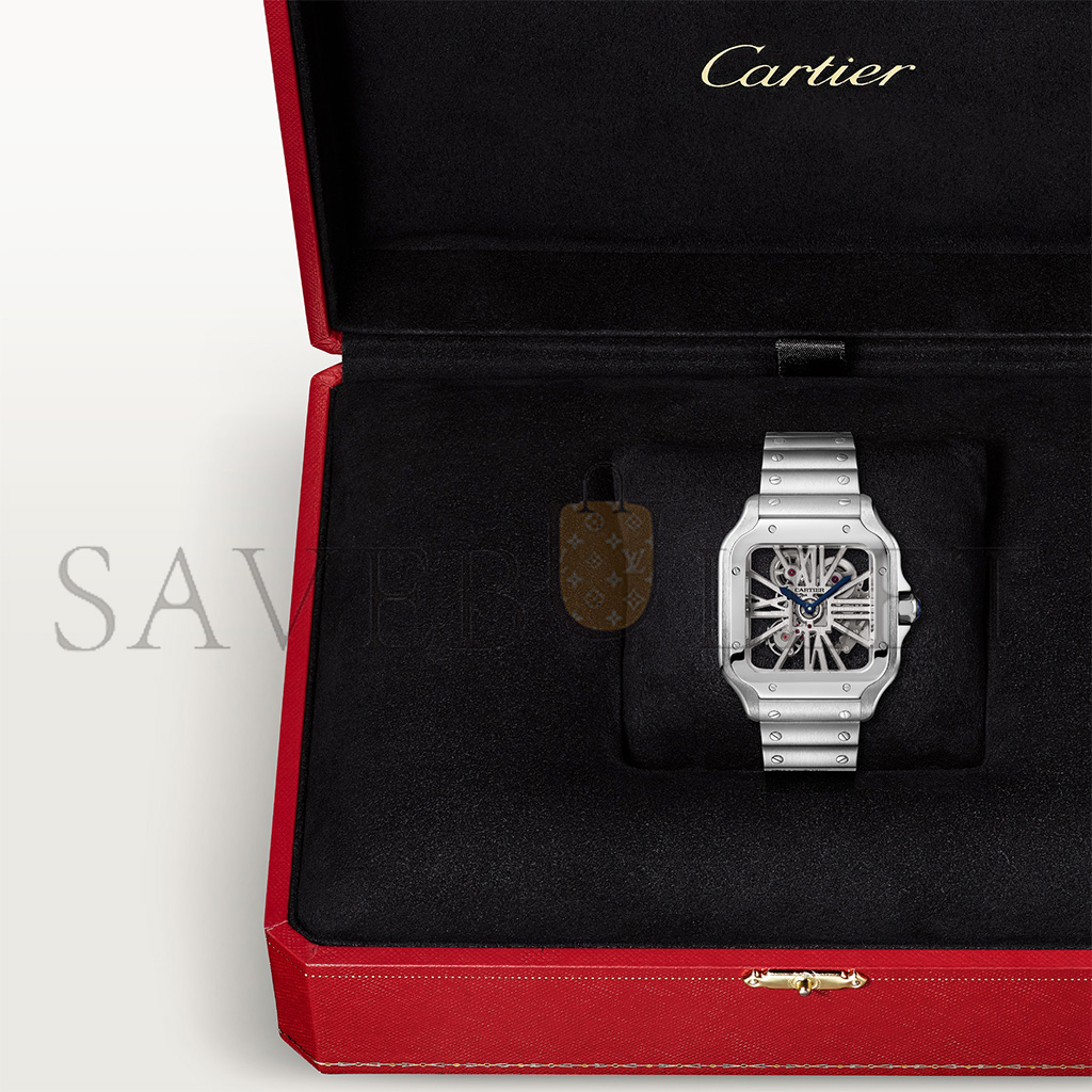 CARTIER SANTOS DE SKELETON WATCH WHSA0015